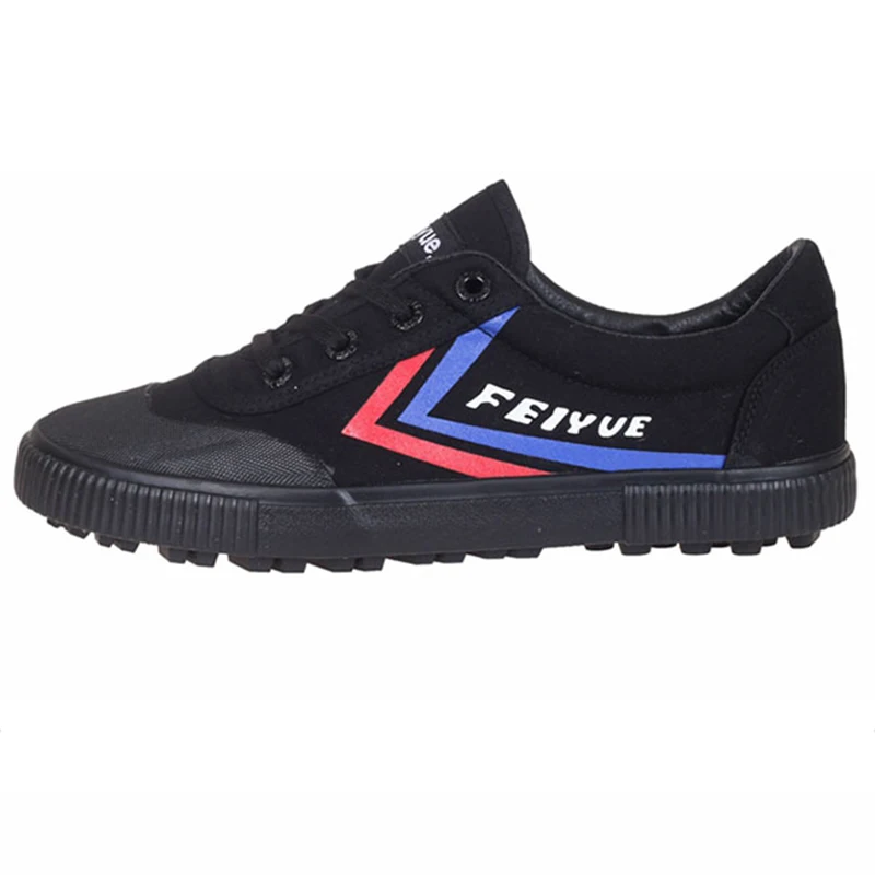 

Chinese Kungfu Black Men Sneaker Rubber Soft Sole Tai Chi Taekwondo Martial Arts Feiyue Sneakers Sports Shoe