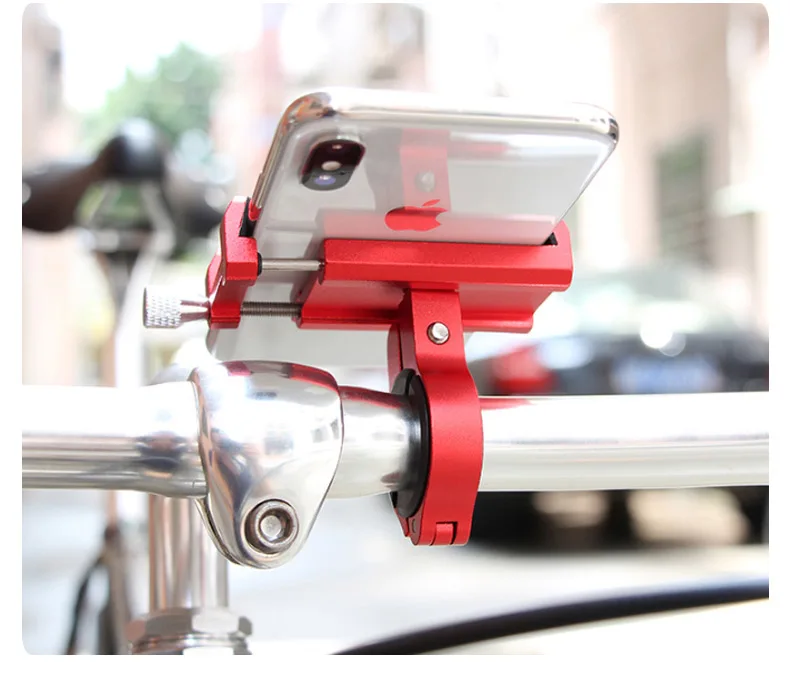 Алюминиевый держатель для телефона для велосипеда MTB Горный Дорожный мотоцикл универсальная подставка для руля для 3," до 7,5" смартфонов gps