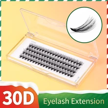 Efc beauty 0,05-30D Индивидуальные ресницы 30d Кластерное наращивание ресниц Профессиональные норковые накладные ресницы