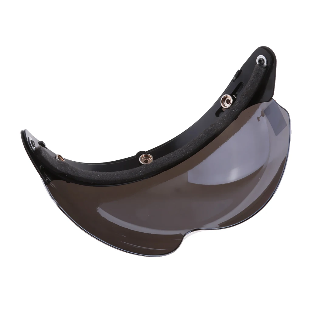Replacement Motorcycle Bike Mirror Lens Shield Visor 3/4 Open Face for Universal Motorcycle Helmet