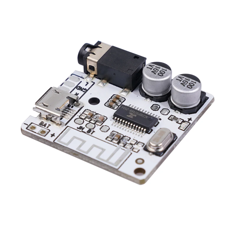 Receptor de Audio con Bluetooth 5,0, placa decodificadora sin pérdidas MP3 de 3,7-5V, módulo de altavoz estéreo inalámbrico de música para coche, bricolaje
