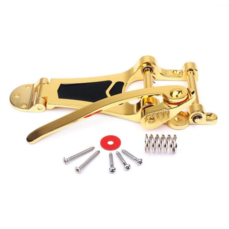 Vibrato мост задняя часть B7 Джаз гитара для Gibson Bigsby ES355 Epiphone золото