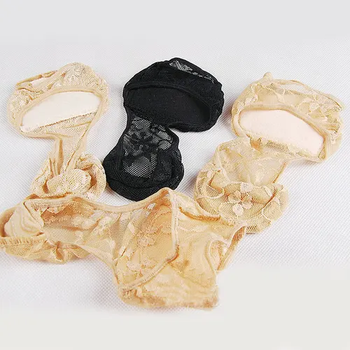 여성용 레이스 플라워 양말 스타일, 보이지 않는 발목 양말, 여름 패션 양말, 블랙, 화이트, 베이지, 2020, 신제품, 3 가지 색상, 1 쌍 2