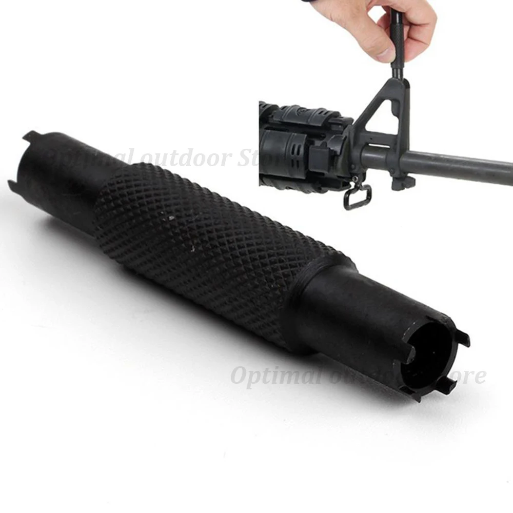 

TOtrait Tactical Hunting Airsoft 4&5 Prong A1 A2 Front Sight Adjust Tool Wrench Metal Adjust Tool Accessories Black