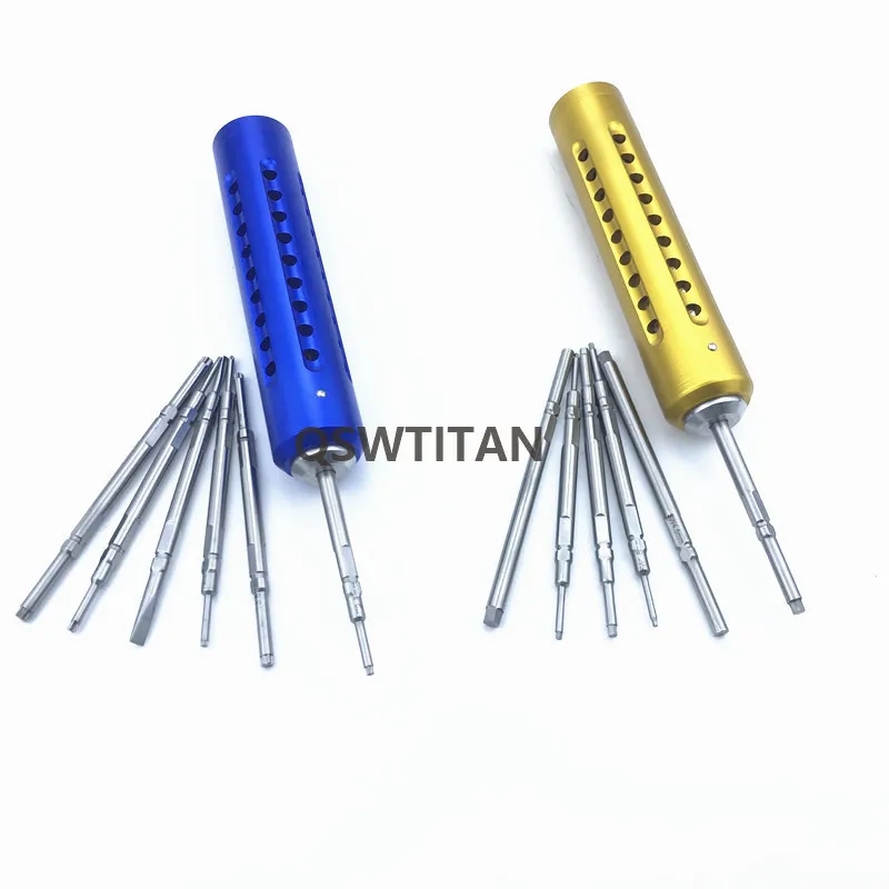 US $190.61 2pcSet Bone Screwdriver Sets HexStar Quick Coupling Handle Veterinary Orthopedic Instrument