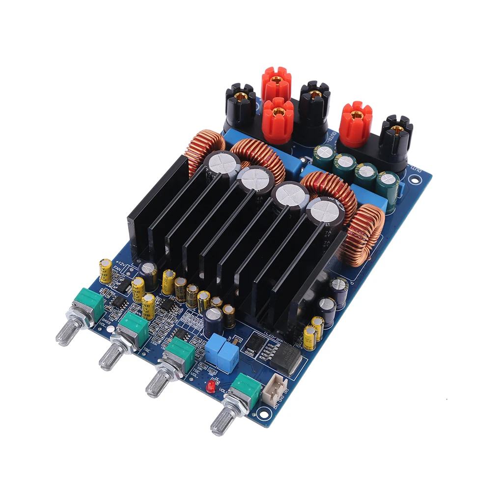 OOTDTY OPA1632DR TL072 TAS5630 2,1 300W+ 150W+ 150W 470 мкФ/100 V класса D Цифровой усилитель