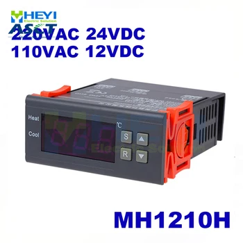 

Digital Temperature Controller 0-300 Celsius MH1210H 10A 12V 24V 110V 220V Switch Adjustable Electronic Thermostat Controller