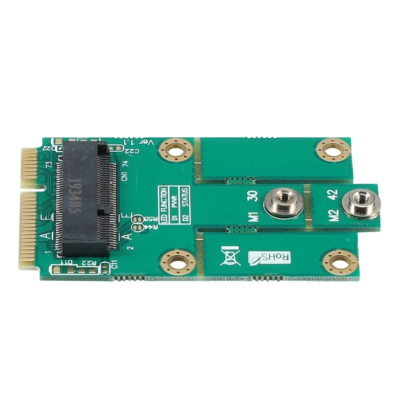 M.2 NGFF к Mini PCI-E адаптер для M.2 Wi-Fi Bluetooth плата Wireless WLAN Card Intel для ноутбука