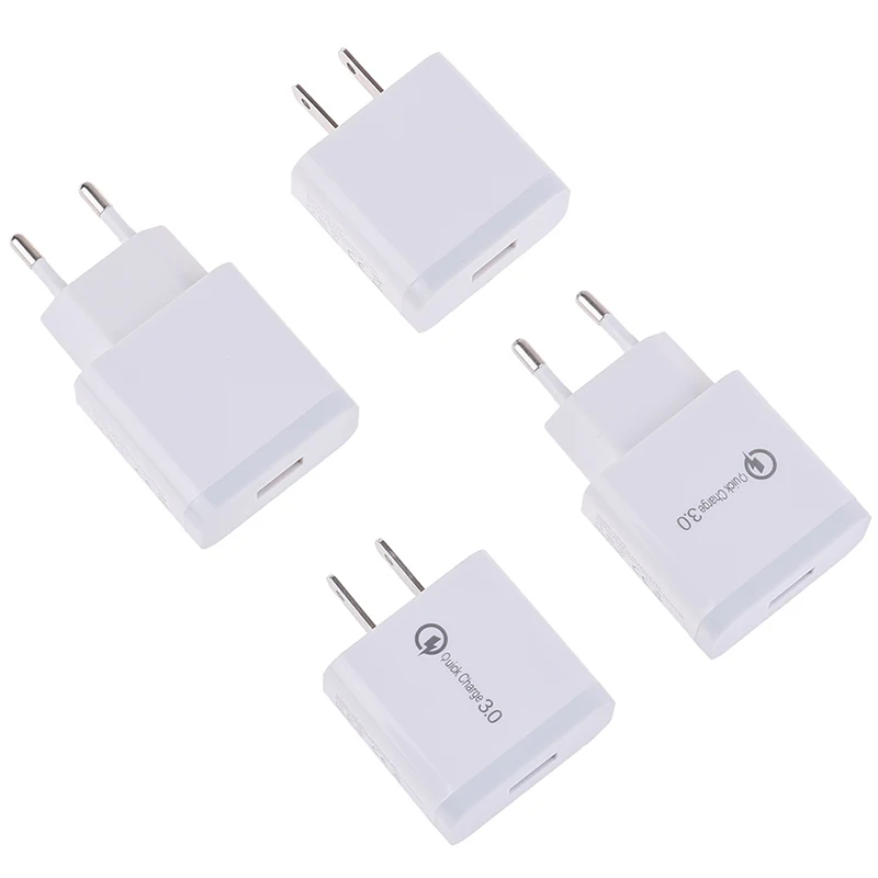 QC 3 0 Quick Charge 18W 1 порт USB настенное зарядное устройство адаптер быстрой зарядки для