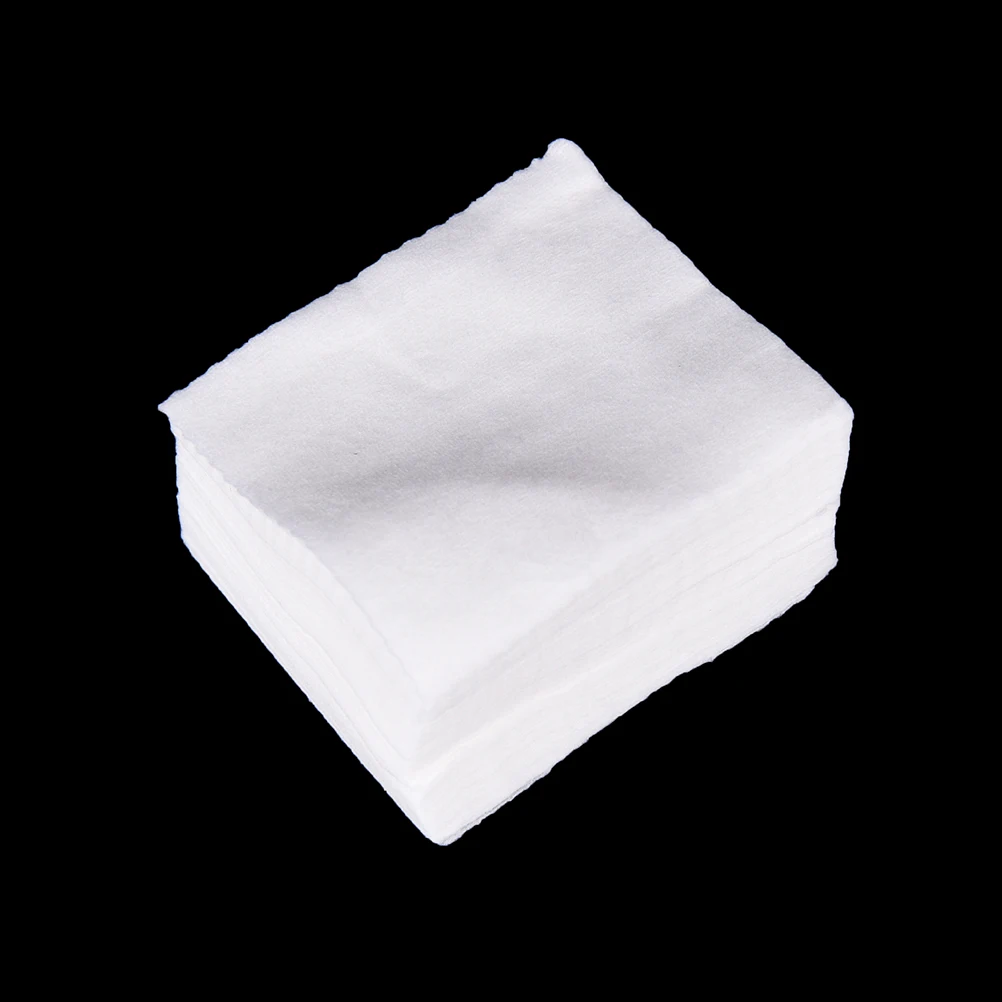 Limited 100pcs/pack Make Up Remover Cotton 7cm*6cm White Nail Art Wipes Uv Gel Polish Remover Cleaner Wipe Cotton Lint