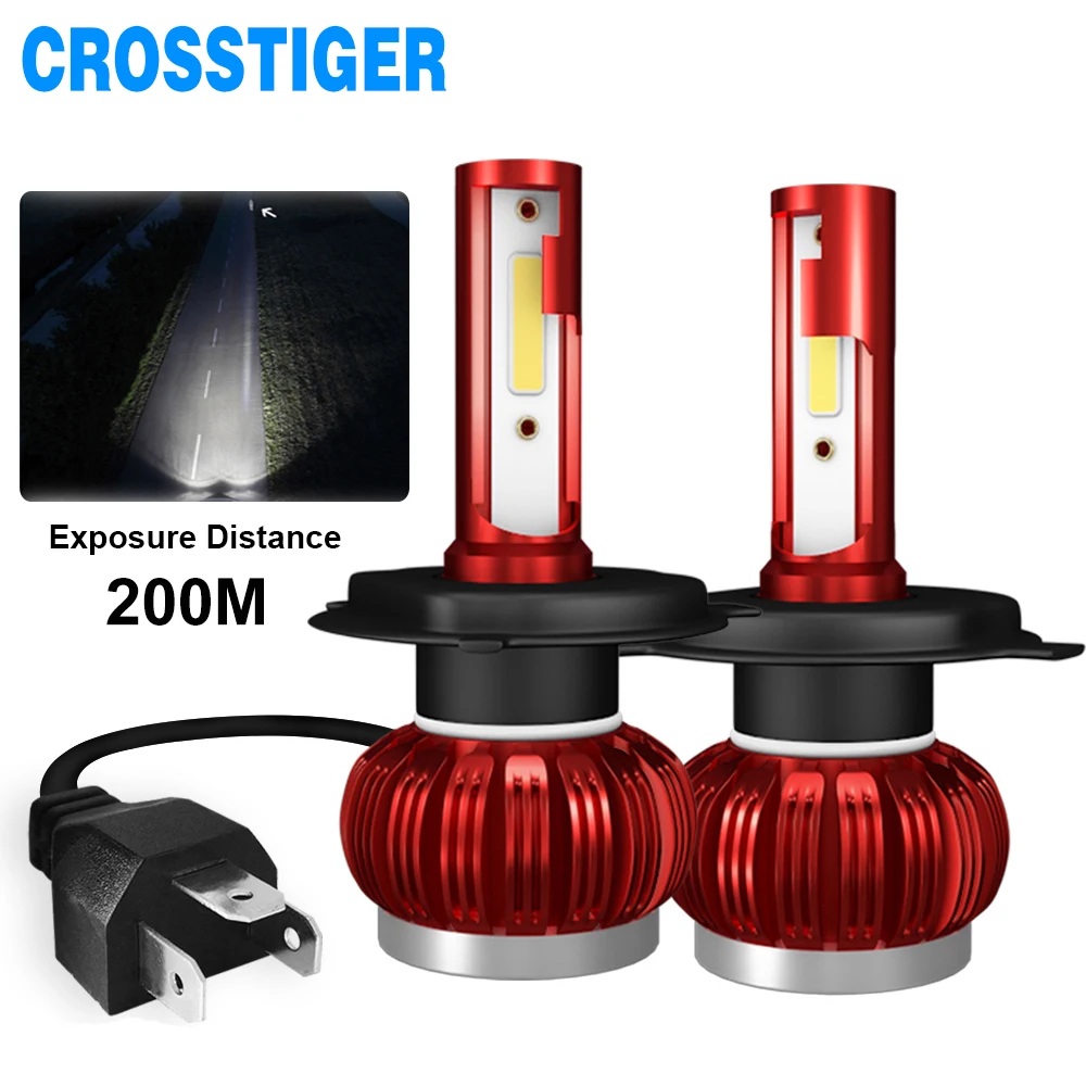 

LED H4 LED H1 H7 H11 9005 9006 hb4 hb3 Car Headlight Bulbs LED Car 6000K White Light Auto Headlight Fog Lamps H7 LED Light Bulb
