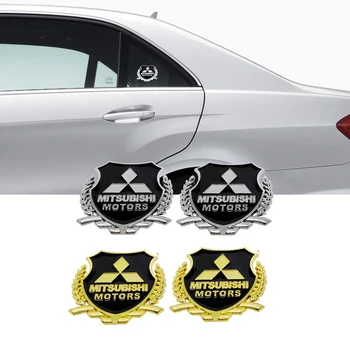 

Car Styling Metal Emblem Badge For Mitsubishi RALLIART ASX Lancer L200 Pajero Outlander Eclipse Galant Sticker Window Decortion