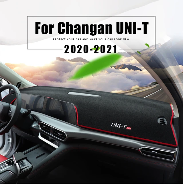 For Changan Uni-t Uni T 2020-2021 Car Dashboard Cover Dash Mat Sun Shade Pad  Instrume Panel Carpets Anti-uv Car Accessories