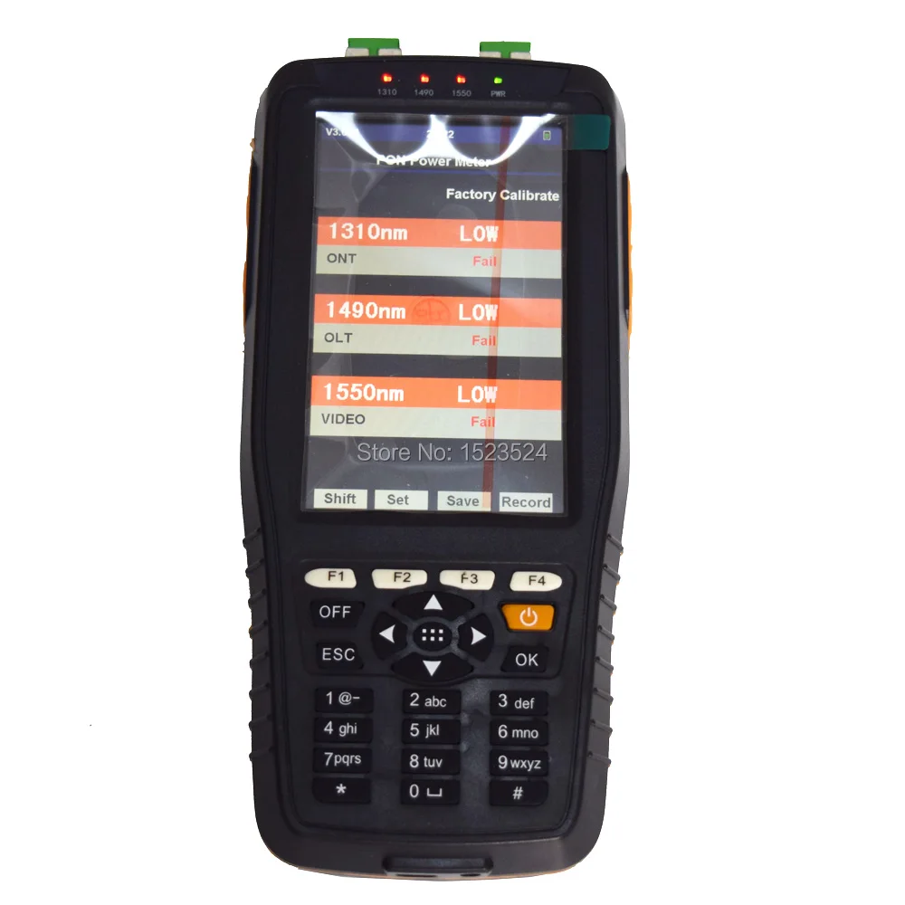 US $116.55 TM70B Handheld PON Fiber Optical Power Meter 131014901550nm