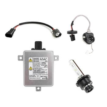 

W3T19371 W3T15671 W3T16271 W3T20971 Xenon HID Headlight Ballast with Igniter and D2S Bulb &Power Cable for 2006-2014 Acura 2004-