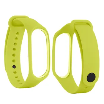 

Replacement Strap Sport Band Multicolor Millet Smart Bracelet Watchband for Mi Band 3 Strap Silicone Wrist Strap ONLENY Adult