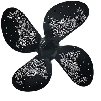 

Light Fireplace Fan for Christmas Wood Burning Real Hot Power Fireplace Small Fan Energy Saving Thermal Heater Fireplace Parts