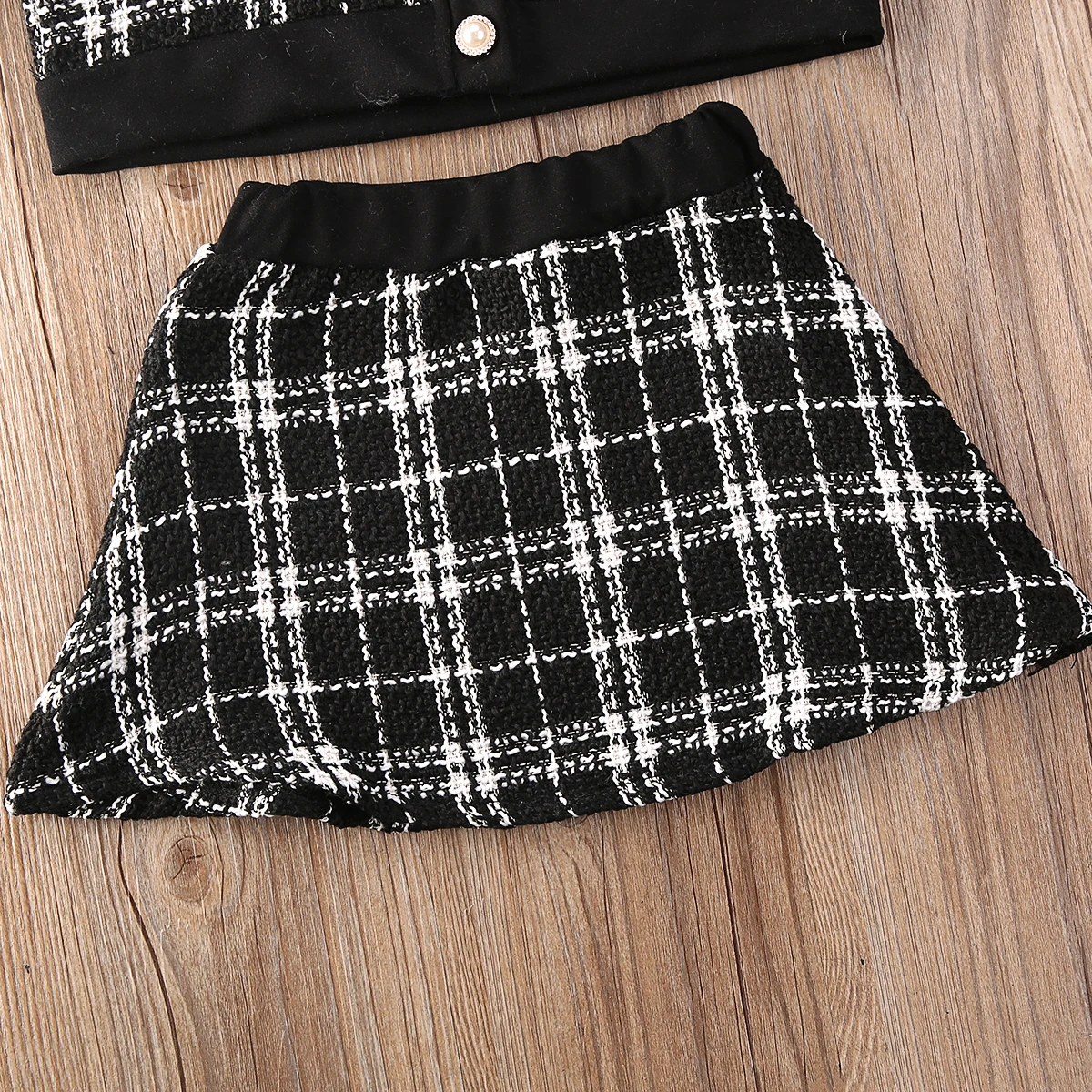 2020 весенне осенняя одежда для малышей осенне зимняя маленьких девочек клетчатые