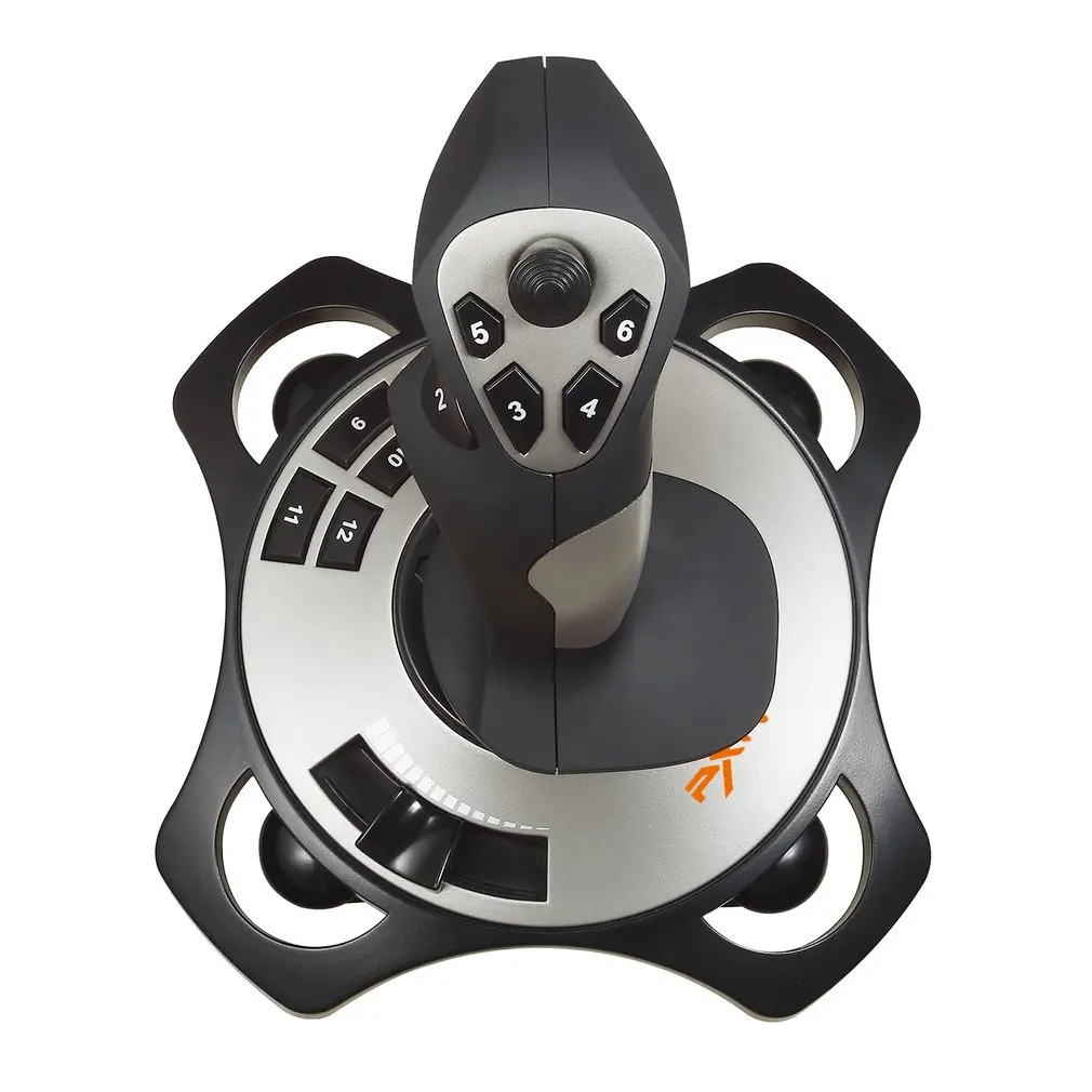  PXN PRO 2113 4 Axles Fixed Flight Simulator Gamepad Controller Joystick for PC/Desktop with Keyboar