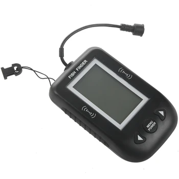 

Xf02 45 Degrees Portable Wired Sonar Sounder Fish Finder Depth 100M Echo Sounder For Fishing In Russian Alarm Fishfinder