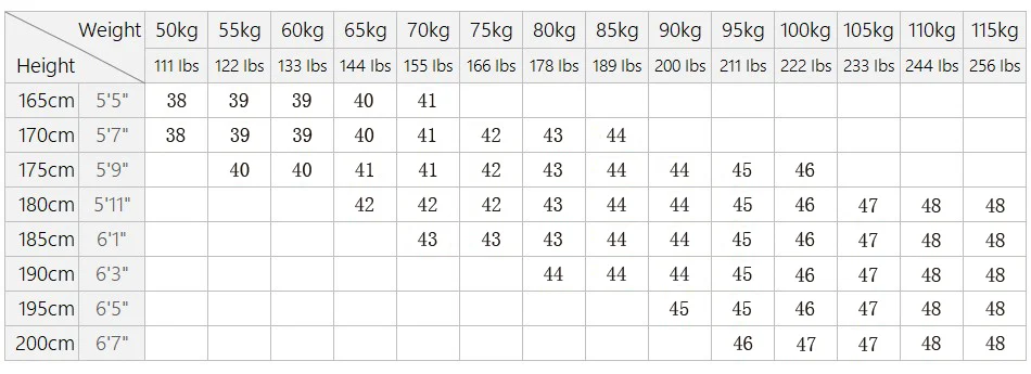 Size Guide