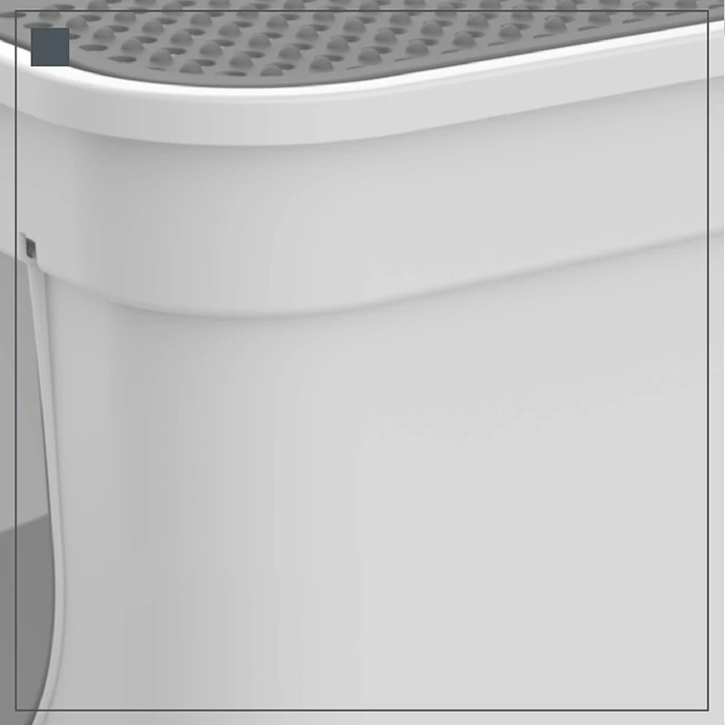 Fully Enclosed Cat Litter Box Anti-splashing Deodorant Cat Feces Clean Oversized Cat Toilet for Kitten Pet Home Cleaning Product