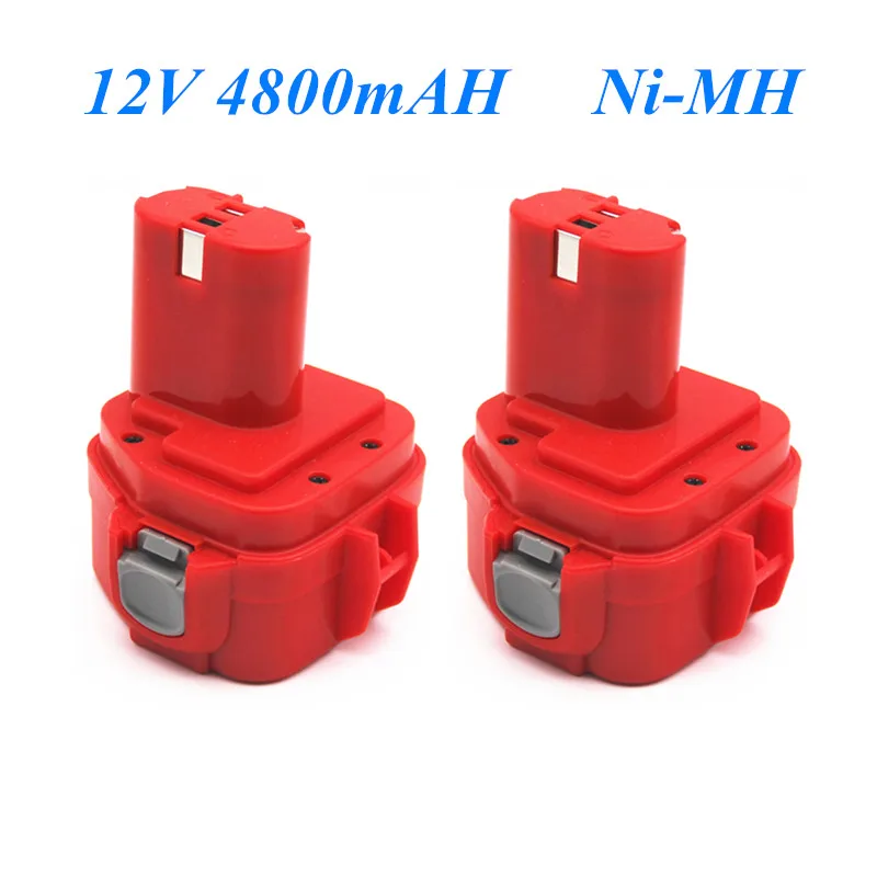 4800mAh 12V Ni-CD 4.8Ah Сменный аккумулятор для электроинструмента Makita 12V аккумулятор PA12 1220 1233 1201 1222 1223 1235