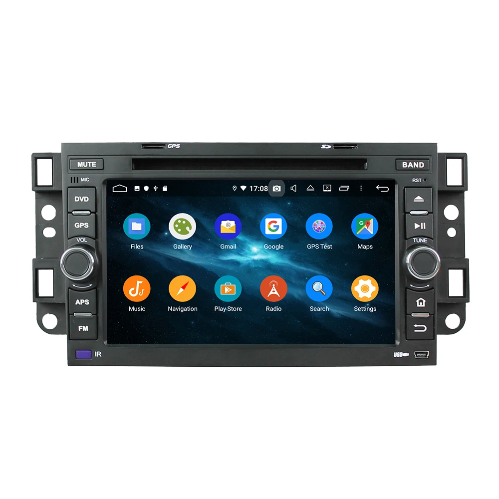 Android 9,0 Восьмиядерный 4 Гб ОЗУ 64 Гб ПЗУ автомобильный DVD gps навигационный мультимедийный плеер автомобильный стерео для Chevrolet AVEO 2002-2011