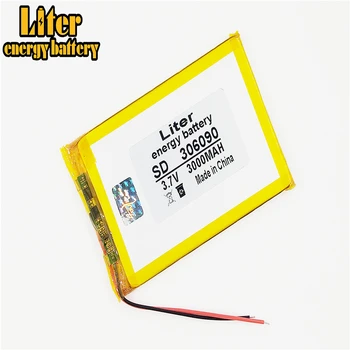 

3.7V,3000mAH 306090 (polymer lithium ion battery) Li-ion battery for tablet pc 7 inch 8 inch