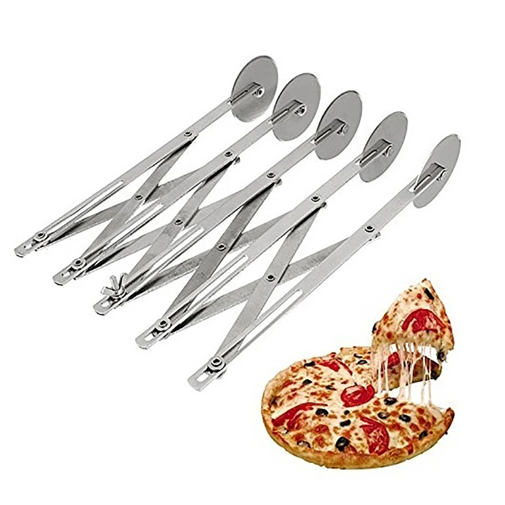 3/5/7 Wheels Stainless Steel Pizza Cutters Dough Divider Pizza Cutter Roller Pastry Knife Cake Baking Tool Kitchen Gadgets