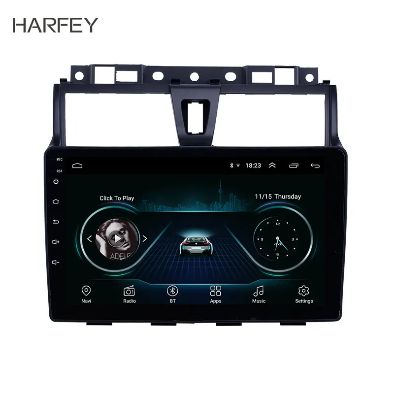 Автомагнитола Harfey Android 8 1 HD GPS аудио для Geely Emgrand EC7 2014 2015 2016 с поддержкой Bluetooth DVR SWC