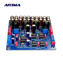 AIYIMA Amplificador аудио класс A усилитель предусилитель профессиональная доска Op Amp 2604 HiFi предусилитель для звукового домашнего кинотеатра