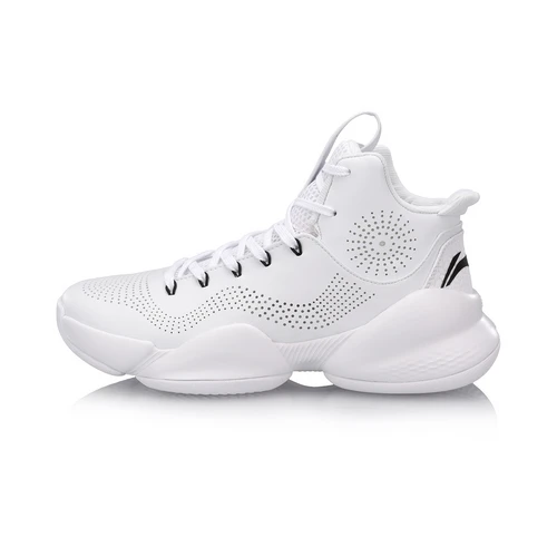 Li-Ning мужская сила V Профессиональная баскетбольная обувь с высоким вырезом носимая подкладка облачная Подушка спортивная обувь кроссовки ABAN045-7H