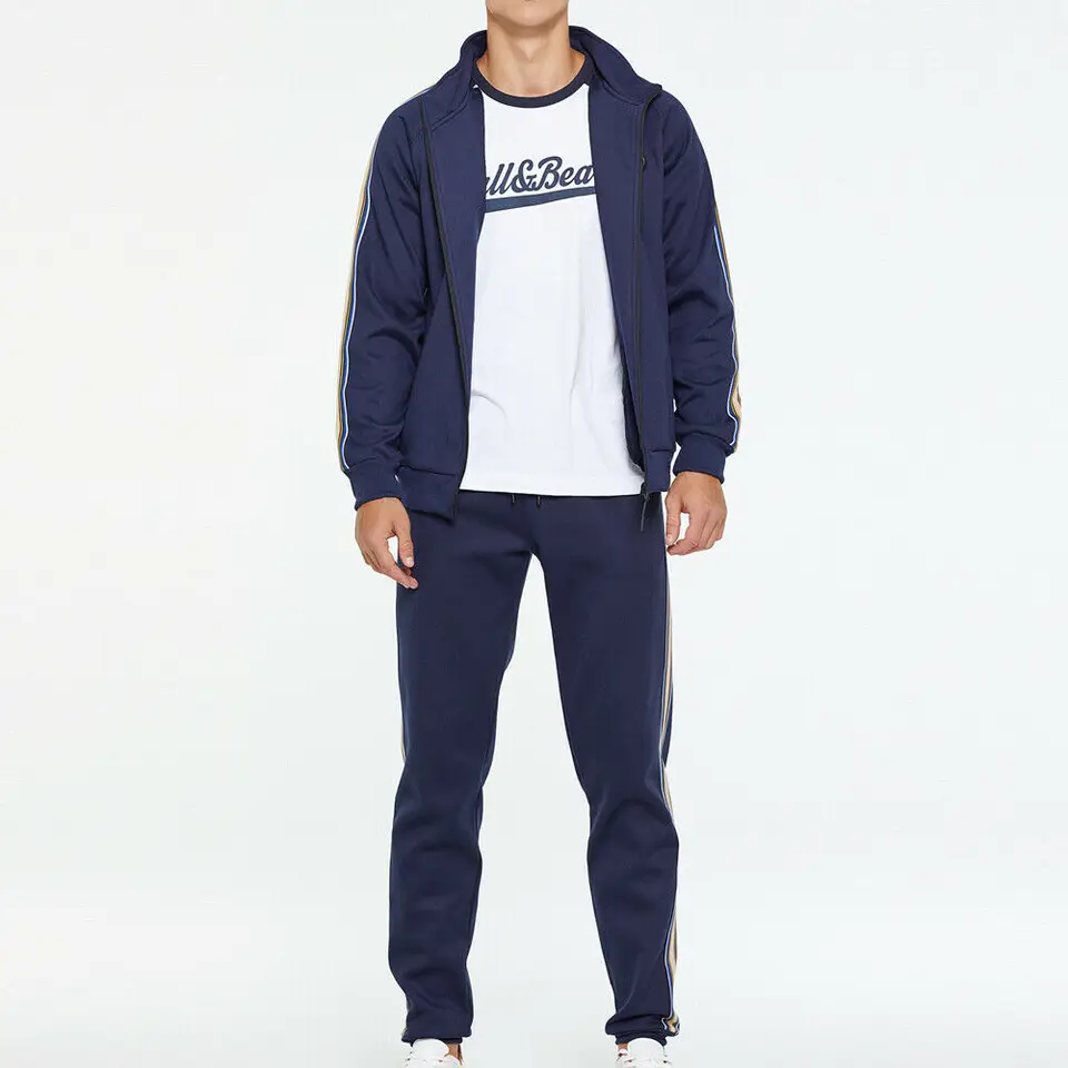 tracksuit grey black blue