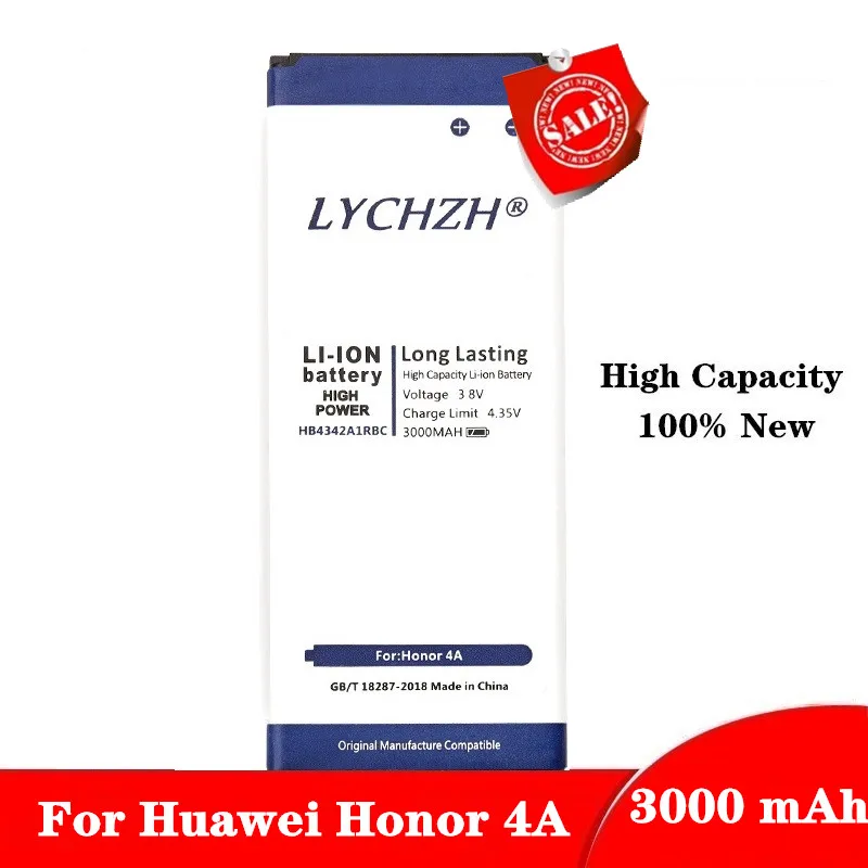 Оригинальный Для Huawei HB4342A1RBC литий ионный аккумулятор телефона для y5II Y5 II 2 Ascend 5 + Y6