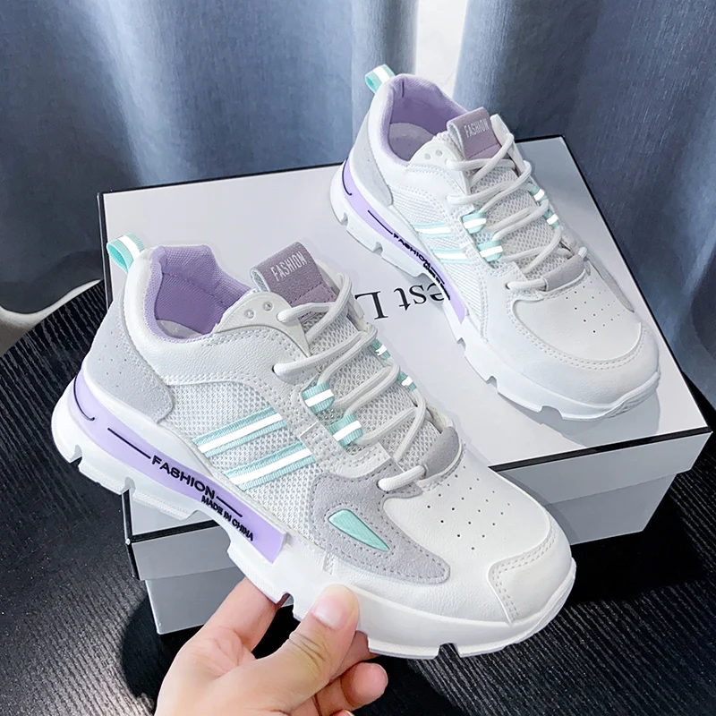 

Chunky Dad Sneakers Women Jogging Gym Shoes for Female Vulcanize Shoes for Women Sport Shoes Woman Platform Sneakers Women 2020