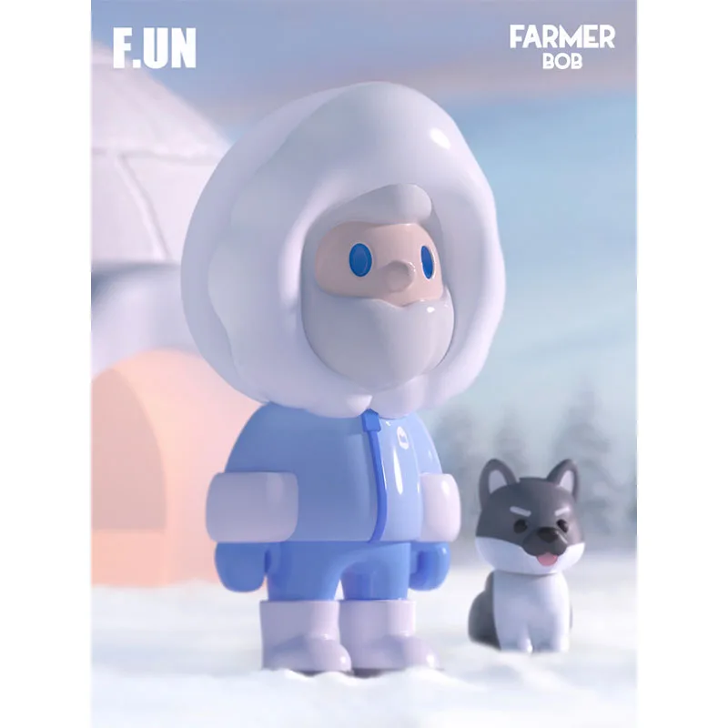 Details about   F.UN x FARMER BOB Around The World With BOB Mini Figure Son of Windmill Art Toy 
