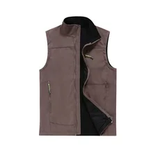 Уличная спортивная одежда, повседневный жилет без рукавов WO, Мужская GORE-TEX куртка, Толстовка для рыбалки, Мужская водонепроницаемая Флисовая теплая жилетка