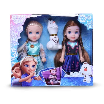 

Anime Frozen 2 Elsa Anna Toys 16-30cm Frozen 12 joint Movable Figure Olaf Dolls Birthday Gifts Toys for Children Girl