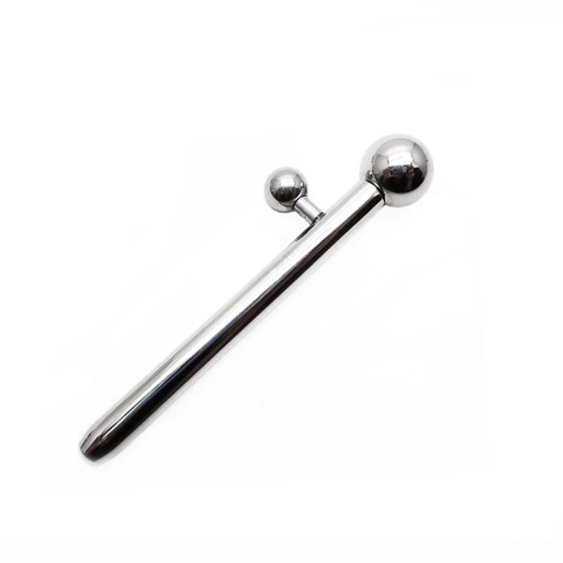 stainless steel urethral sound Prince Wand Curved penis plug tube sex toy for men