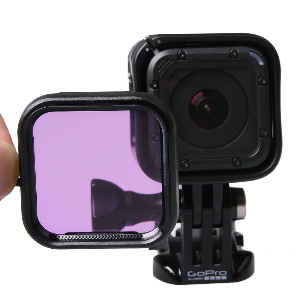 Для GoPro acessorios Hero4 5 Session Дайвинг поляризатор линзы подводный фильтр для подводной съемки для Go Pro Hero 4 Session Action camera