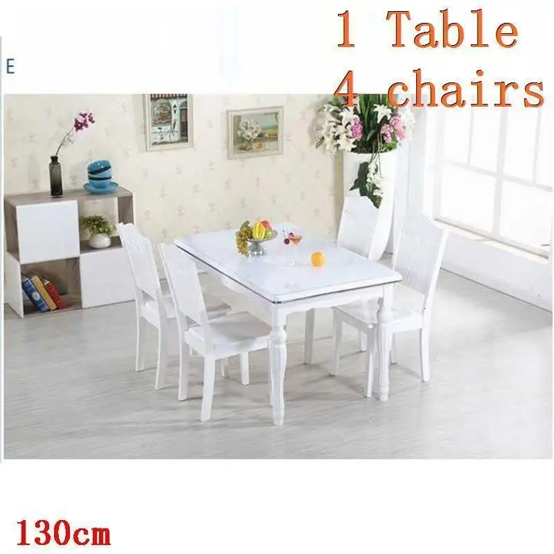 Кухонный Eettafel набор таволо да пранзо Dinning Pliante Tafel Meja Makan деревянный стол для столовой - Цвет: Version H