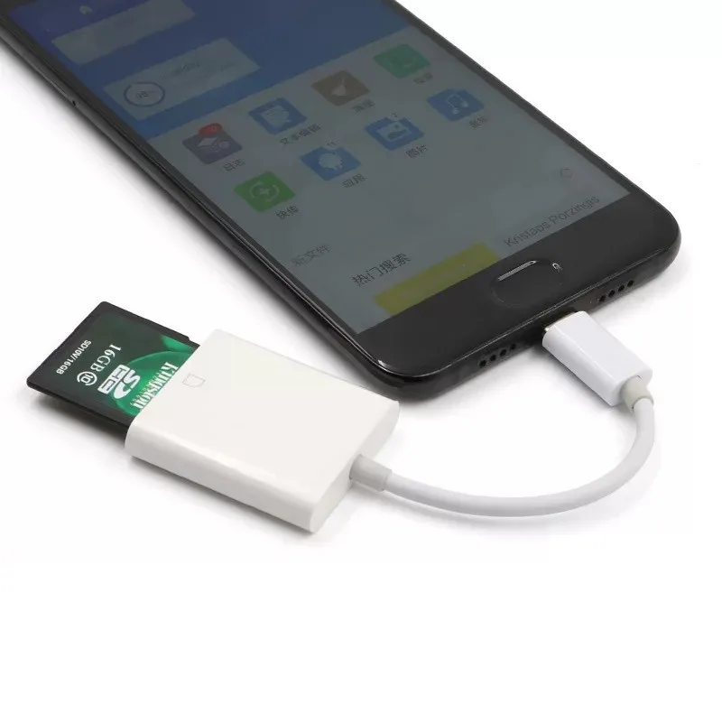 

USB C to SD Card Reader OTG Memory Card Reader, USB Type C SD Adapter Compatible for MacBook/iPad/Chromebook/Surface Book