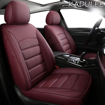 

KADULEE Custom Leather car seat cover For Volvo S80 XC60 S60 C30 S90 C70 V60 V40 XC90 XC40 S40 XC Classic Automobiles Seats