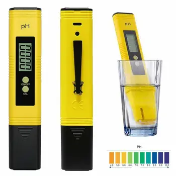 

Digital PH Tester Pen Digital Total Dissolved Solids Meter PH Meter Electrolyzer Iron Bars Water Quality Temperature Tester Pen