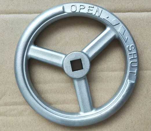 

Diameter:80mm Hole:8x8mm Thickness:13mm 304 Stainless Steel Valve Solid Flat Handle Machine Turntable Steering Wheel