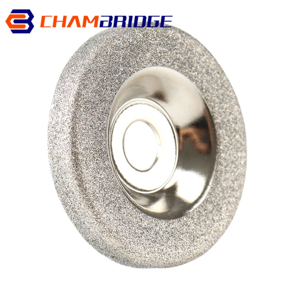 2-10Pcs 50mm Diamond Grinding Wheel Electroplated Circle Disc Grinder Stone Cutting Rotary Tool for Quick Removal Or Trimming grinding disc abrasive wheel grinding wheel