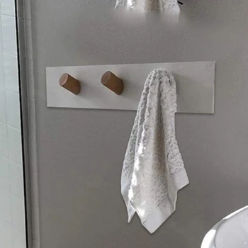 

Professional Natural Wooden Coat Hooks Wall Mounted Single Wall Hook Robe Clothes Towel Hat Rack Handmade Craft