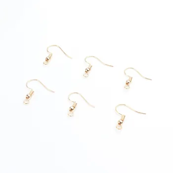 

100 pieces / batch iron ear hooks, bead hook earring connectors, jewelry research supplies DIY jewelry making accessories