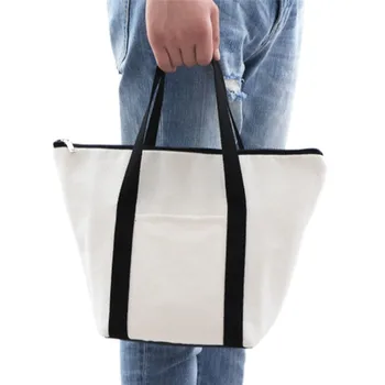 

Insulated Lunch Bags Oxford Cloth Aluminum Foil Lunch Tote Dinner Bags Canvas Cooler Box With Front Pocket For Outdoor Travel